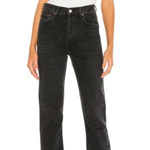 AGOLDE | Black Lana Jeans